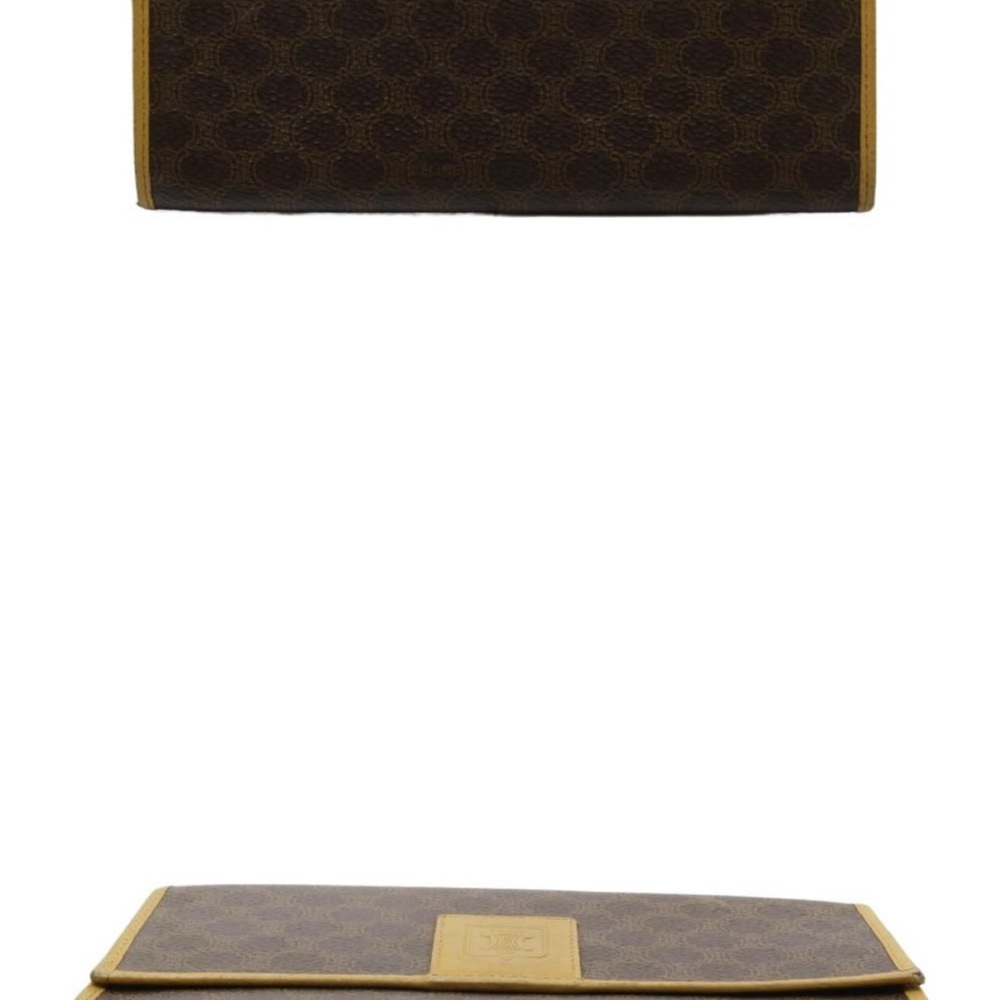 Celine Brown and Tan Wallet Elegant Craftsmanship - Picture 2 of 4